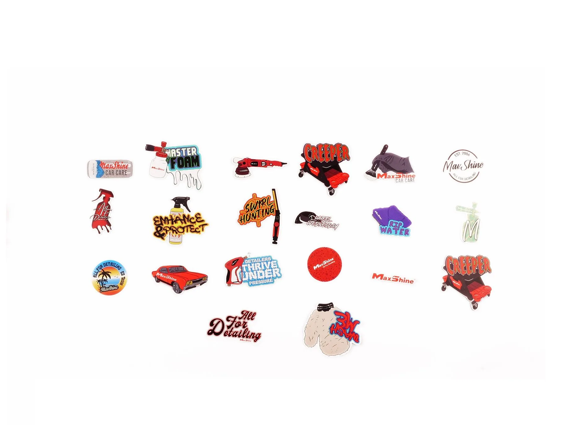 Набор наклеек MaxShine Sticker Pack