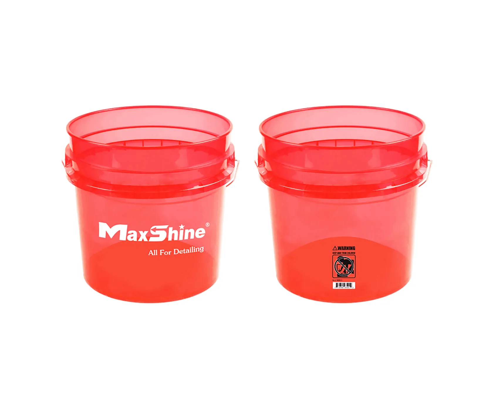 Ведро MaxShine Detailing Bucket Red 13 L