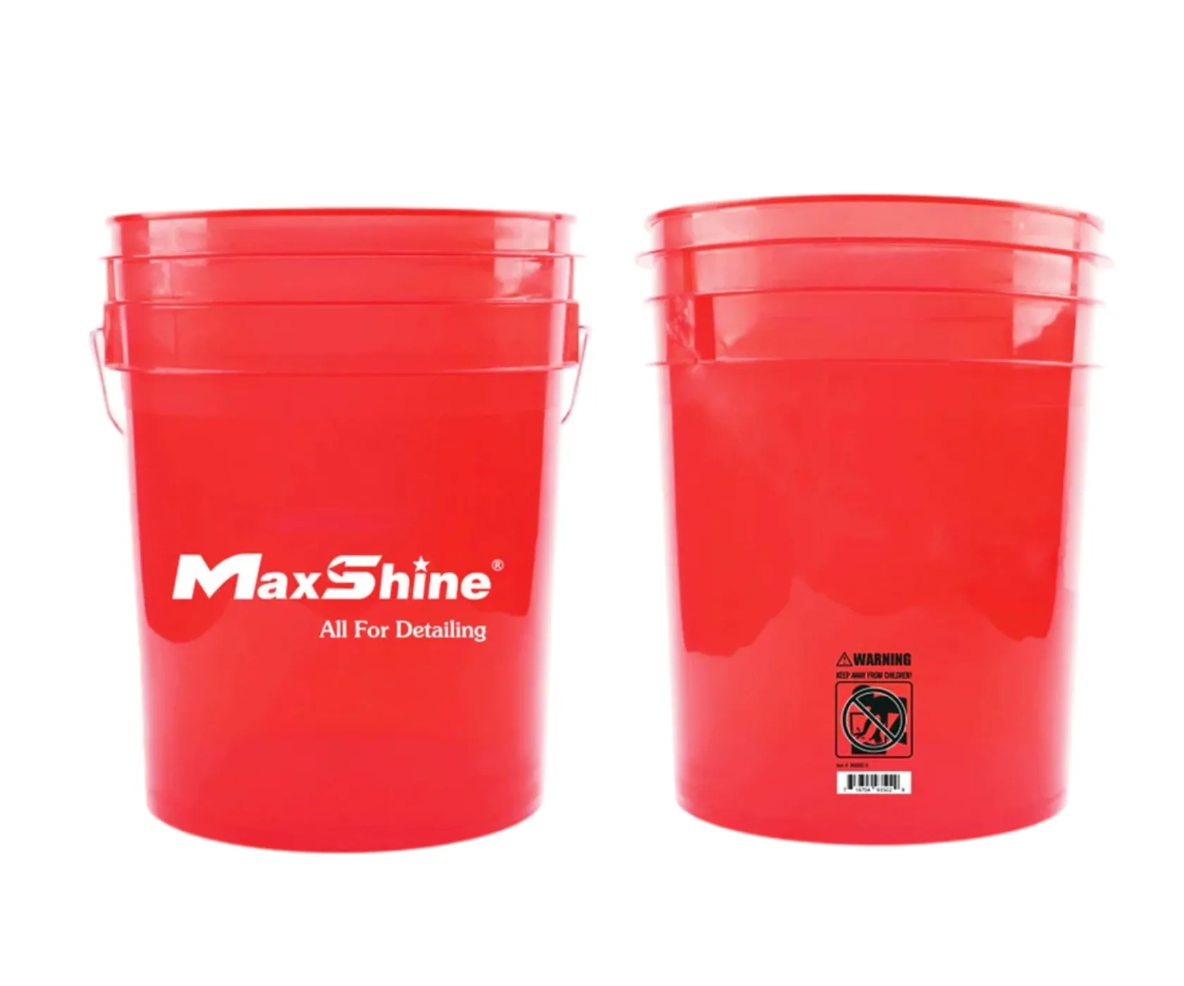 Ведро MaxShine Detailing Bucket Red 20 L