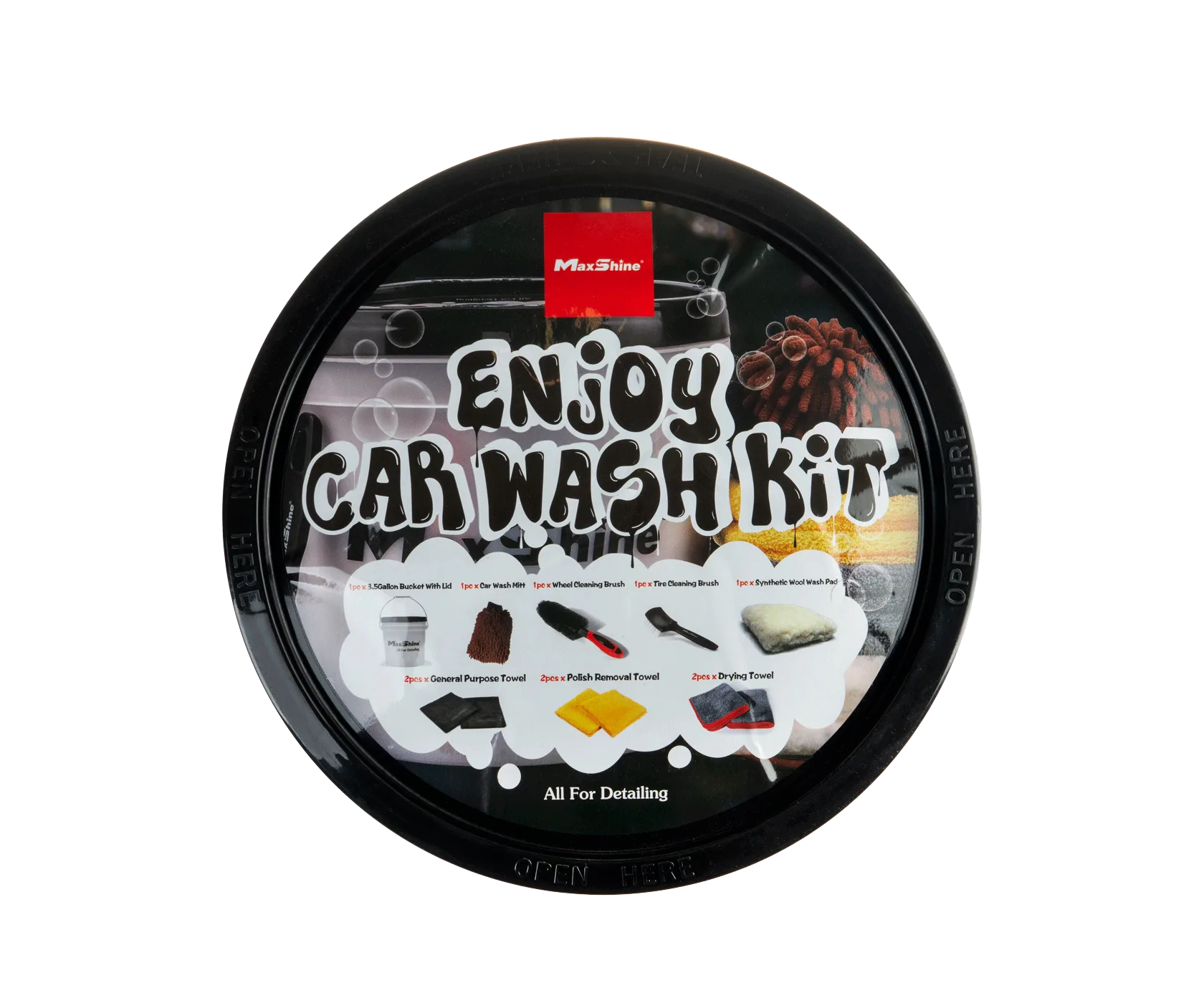 Набор для мойки MaxShine Enjoy Car Wash Bucket Kit