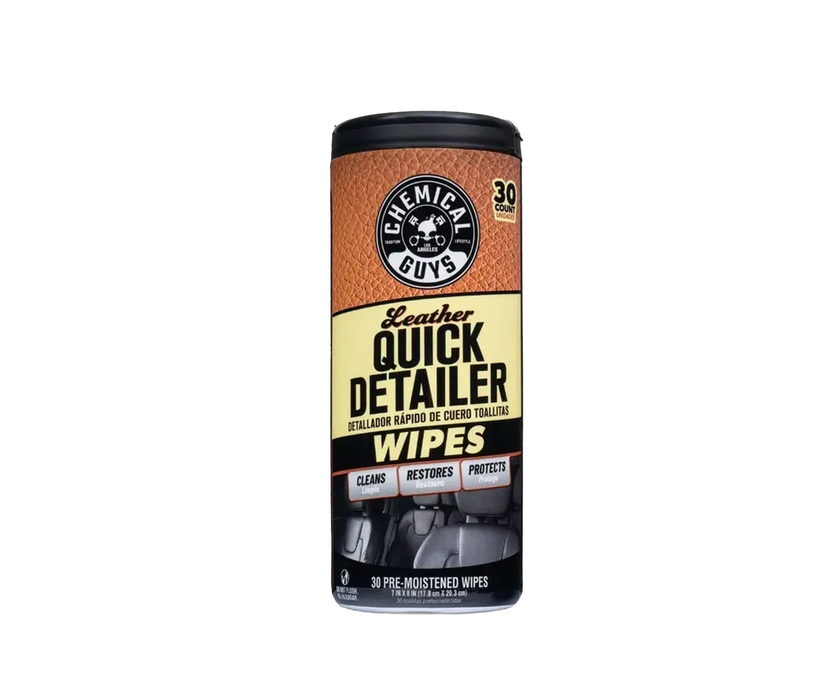 Влажные салфетки Chemical Guys Leather Quick Detailer Wipes
