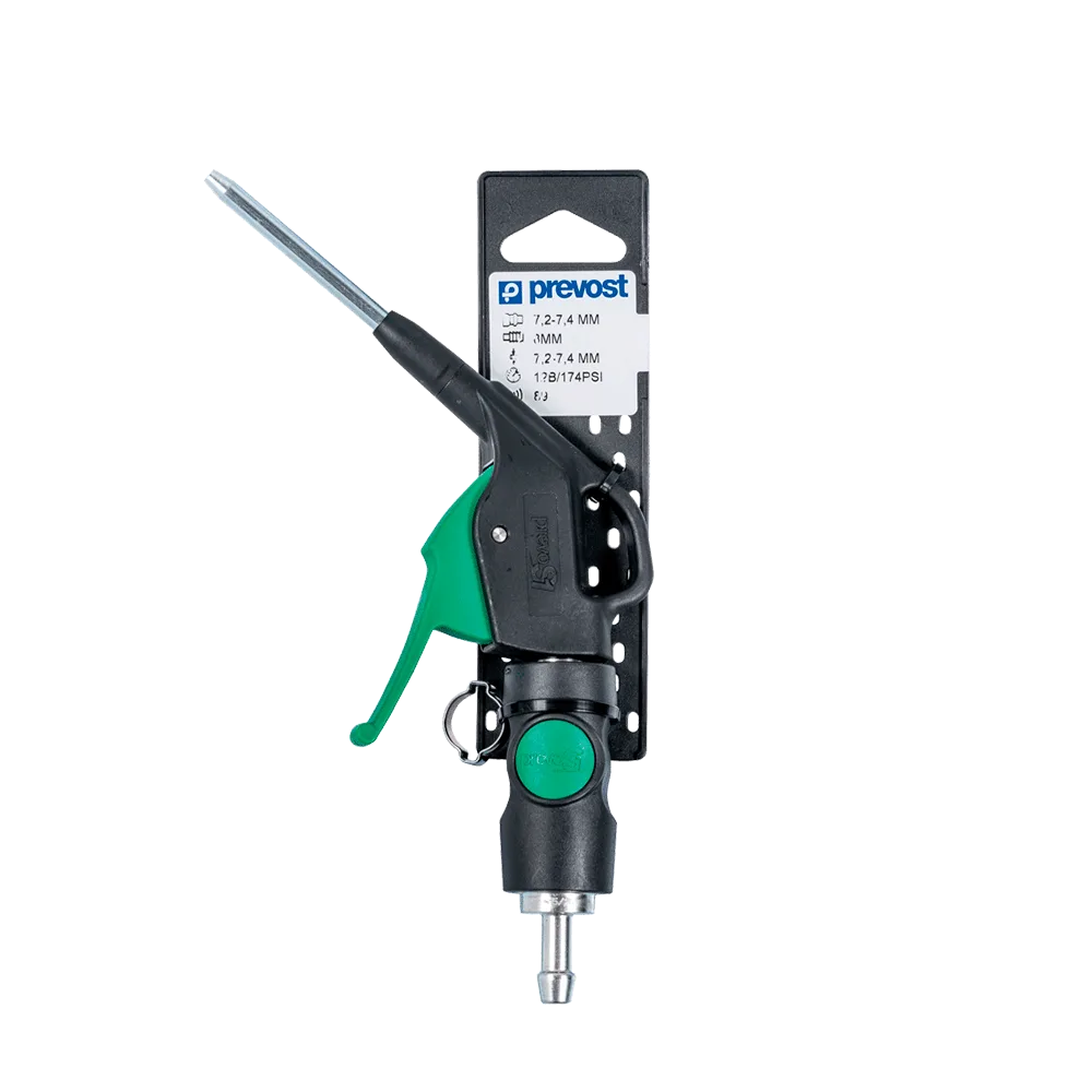 Prevost Blow Gun Quick Coupler and Ear Clamp