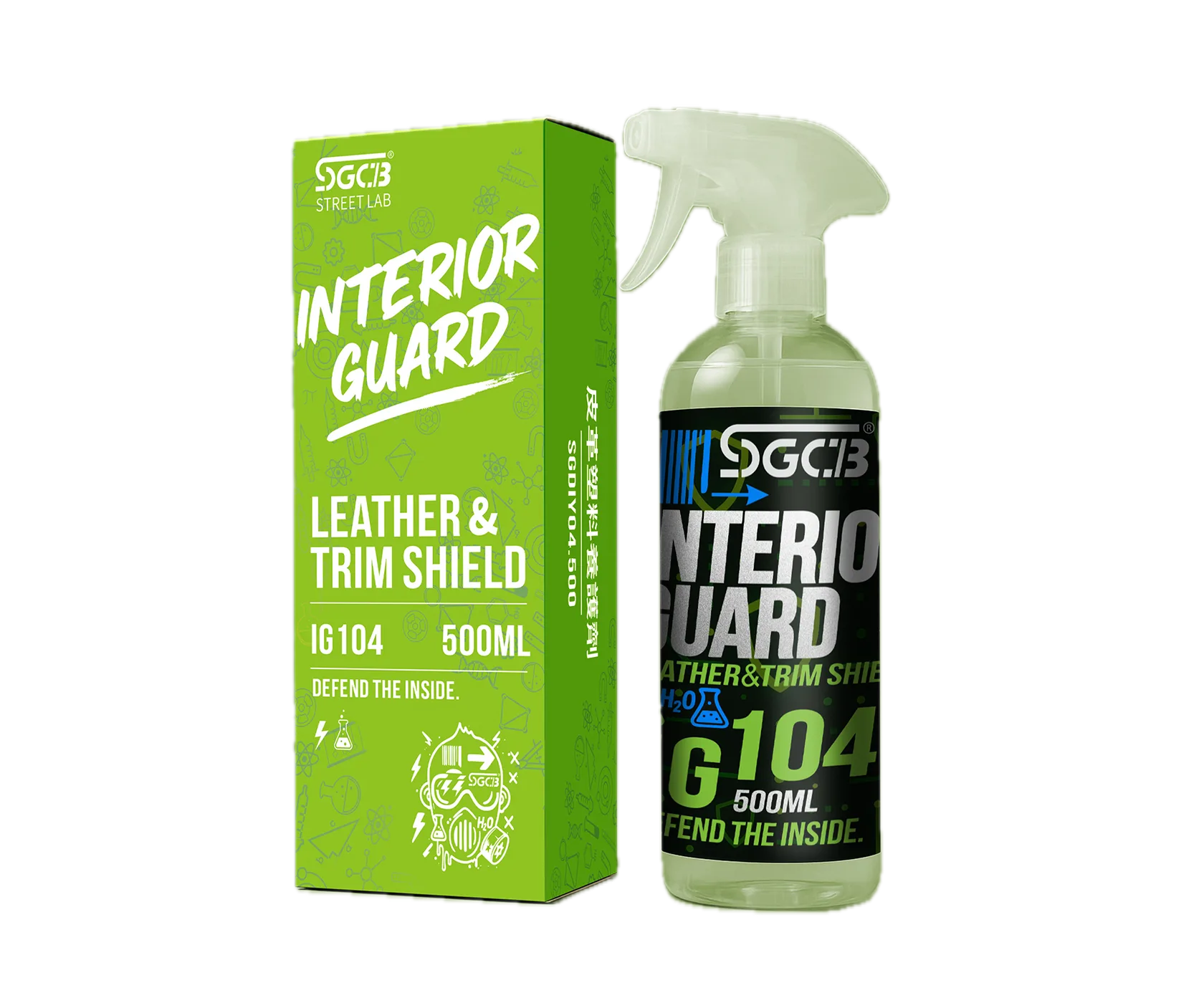 Защитное покрытие SGCB INTERIOR GUARD Leather & Trim Shield 500 ml
