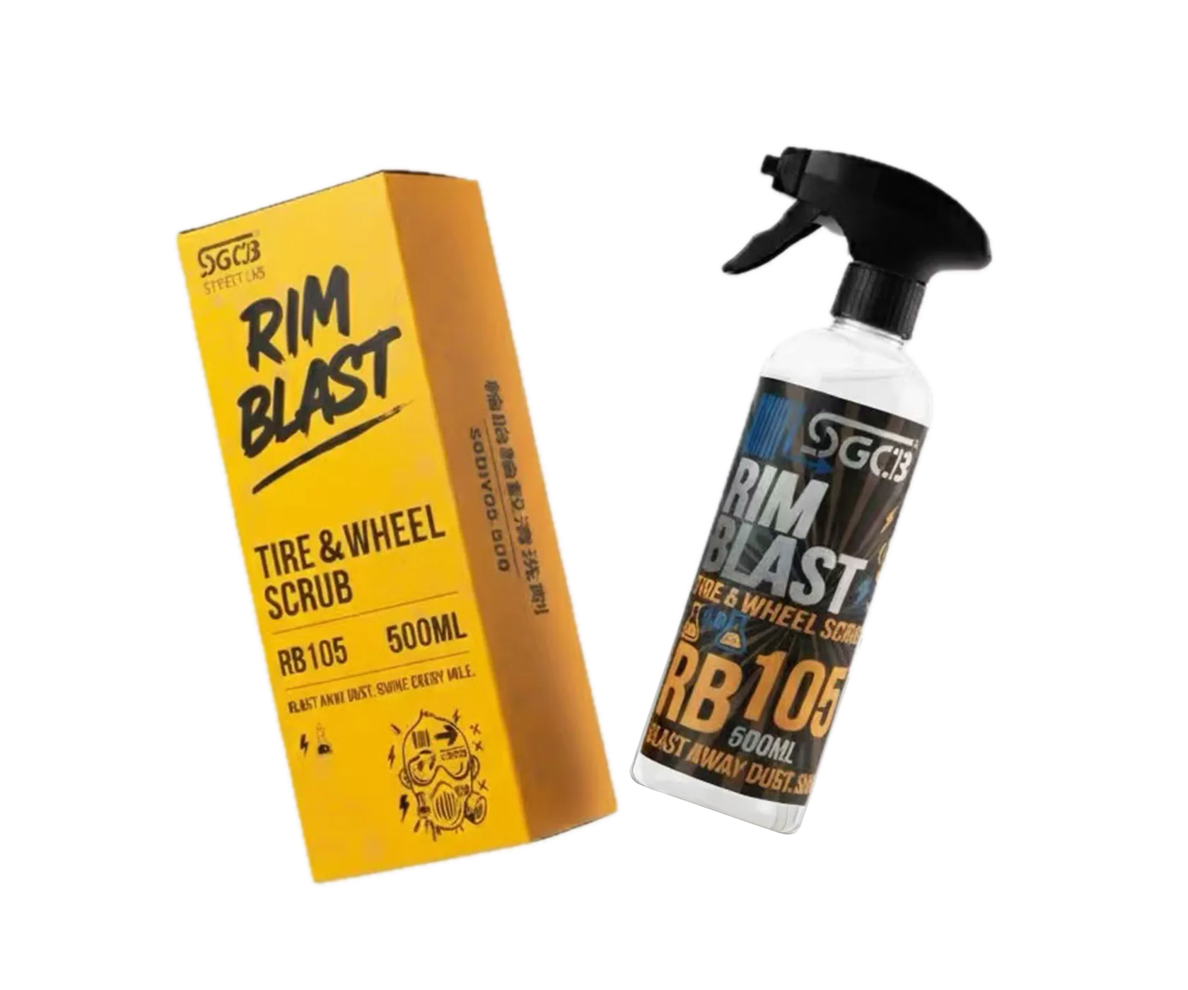 Очиститель шин и дисков SGCB RIM BLAST Tire & Wheel Scrub