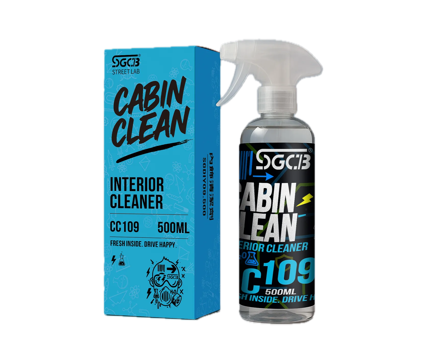 Универсальный очис­титель SGCB CABIN CLEAN Interior Cleaner 500 ml