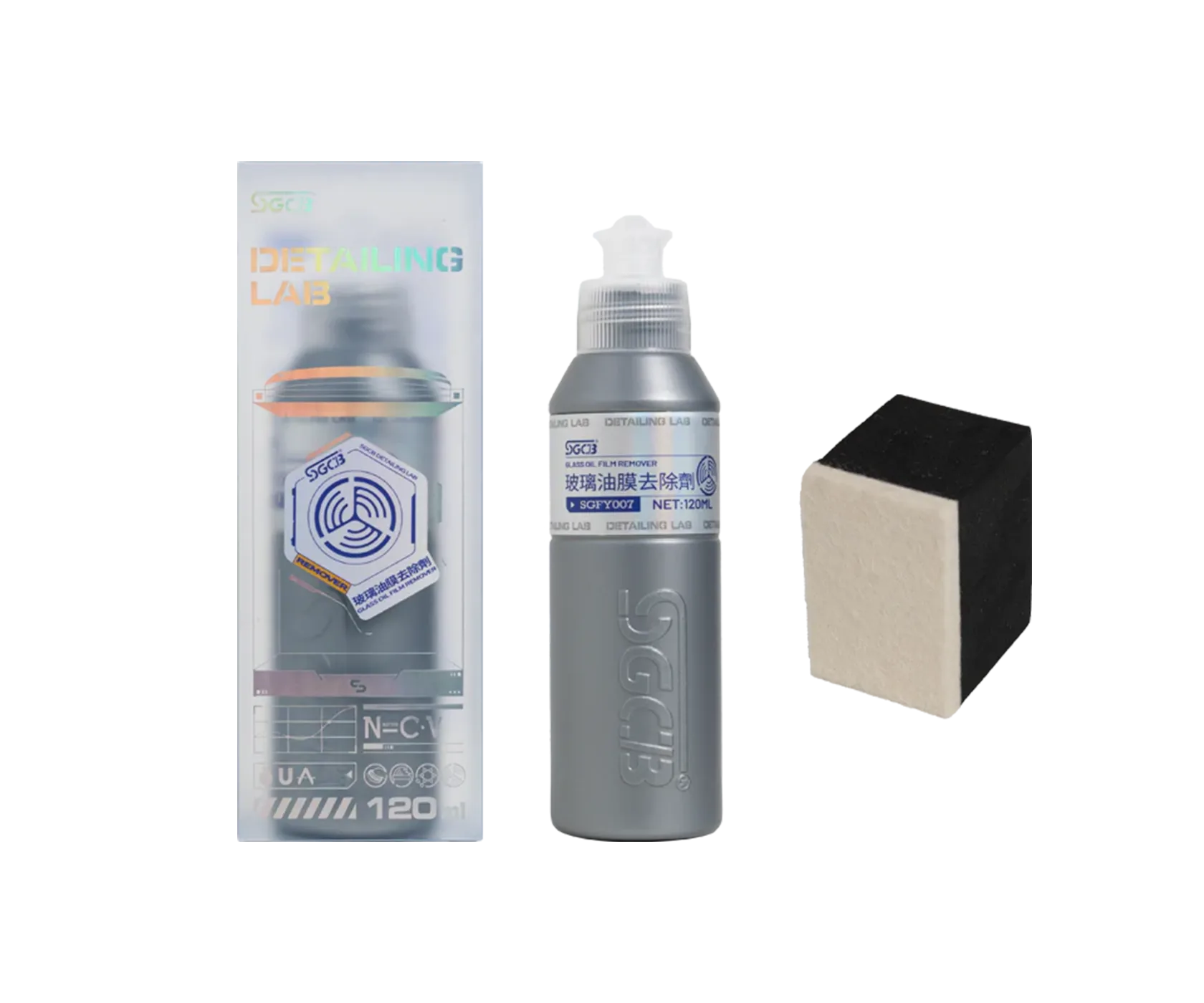 Абразивный очиститель SGCB Glass Oil Film Remover 120 ml