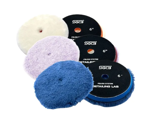 Полировальный круг SGCB Wool Cutting Pad Grey Ø150 mm