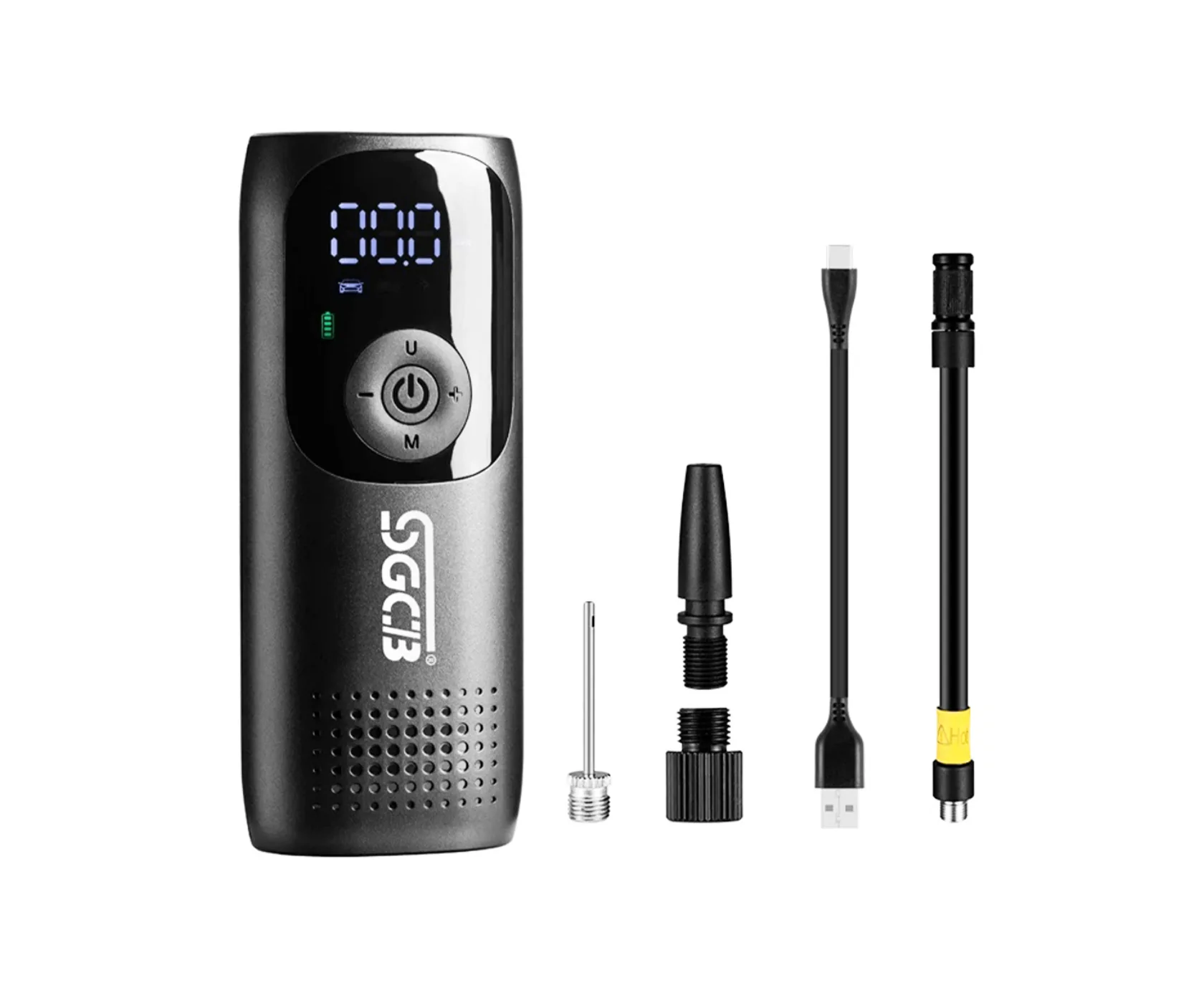 Портативный автомобильный насос SGCB Portable Tire Inflator Mini Air Pump