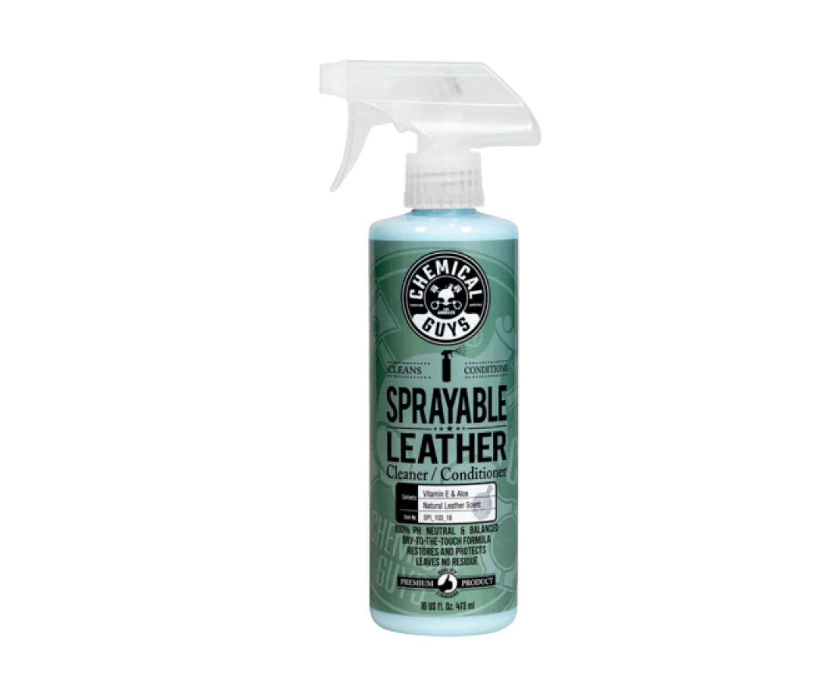 Очиститель и кондиционер кожи Chemical Guys Sprayable Leather Cleaner & Conditioner