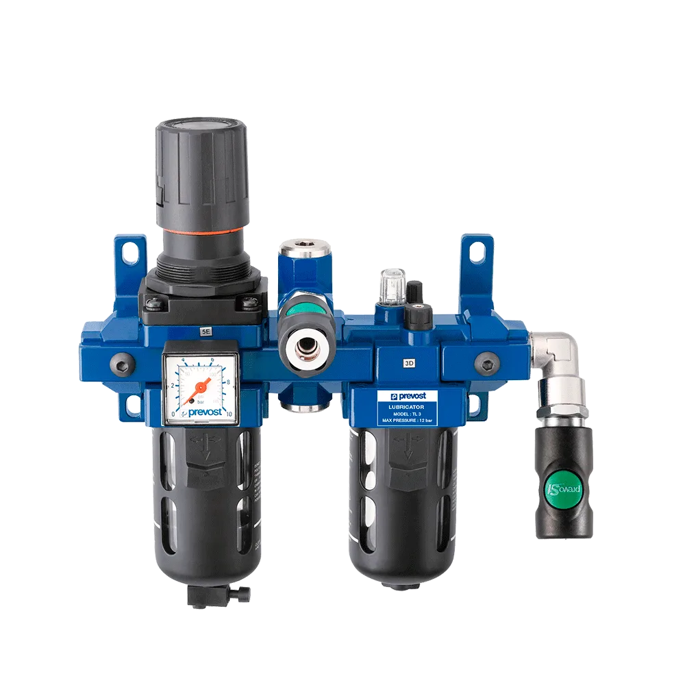 Блок очистки воздуха Prevost ALTO 3 Filter-Regulator-Lubricator with Diverter Block