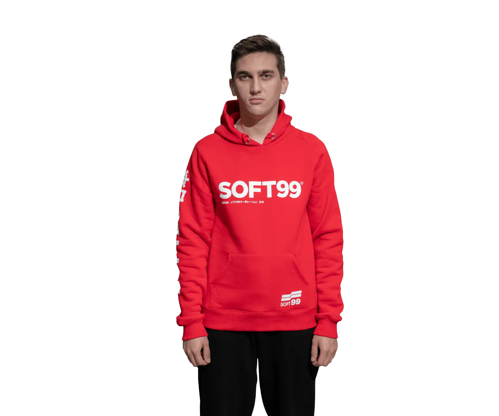 Худи SOFT99 Red Hoodie S