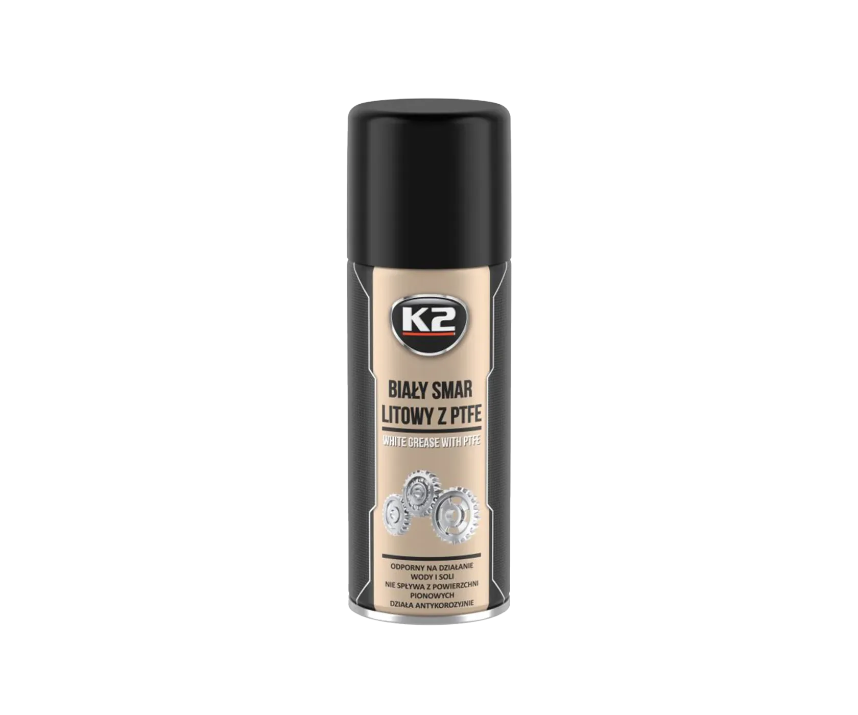 Литиевая смазка K2 White Grease PTFE 400 ml