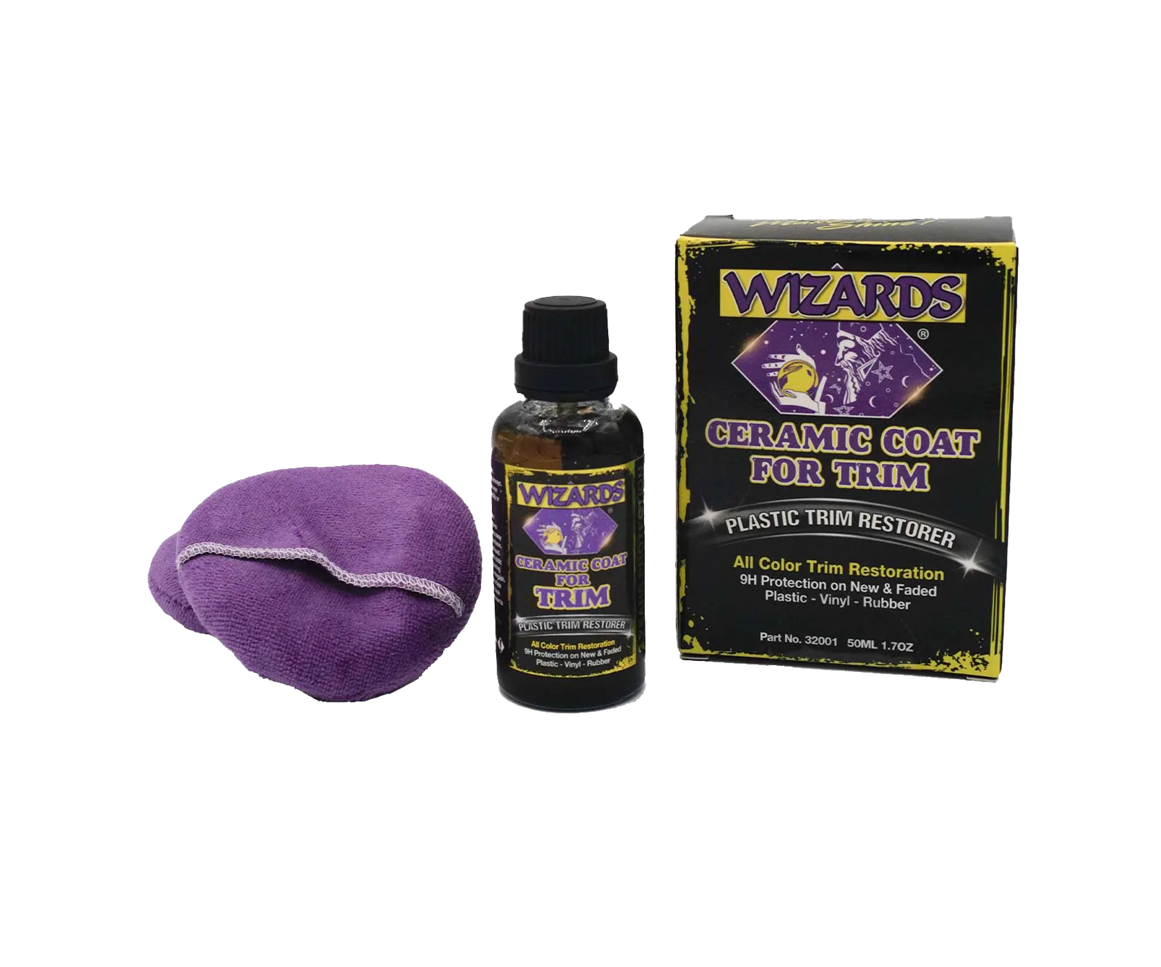 Кварцевое покрытие WIZARDS Ceramic Coat for Trim