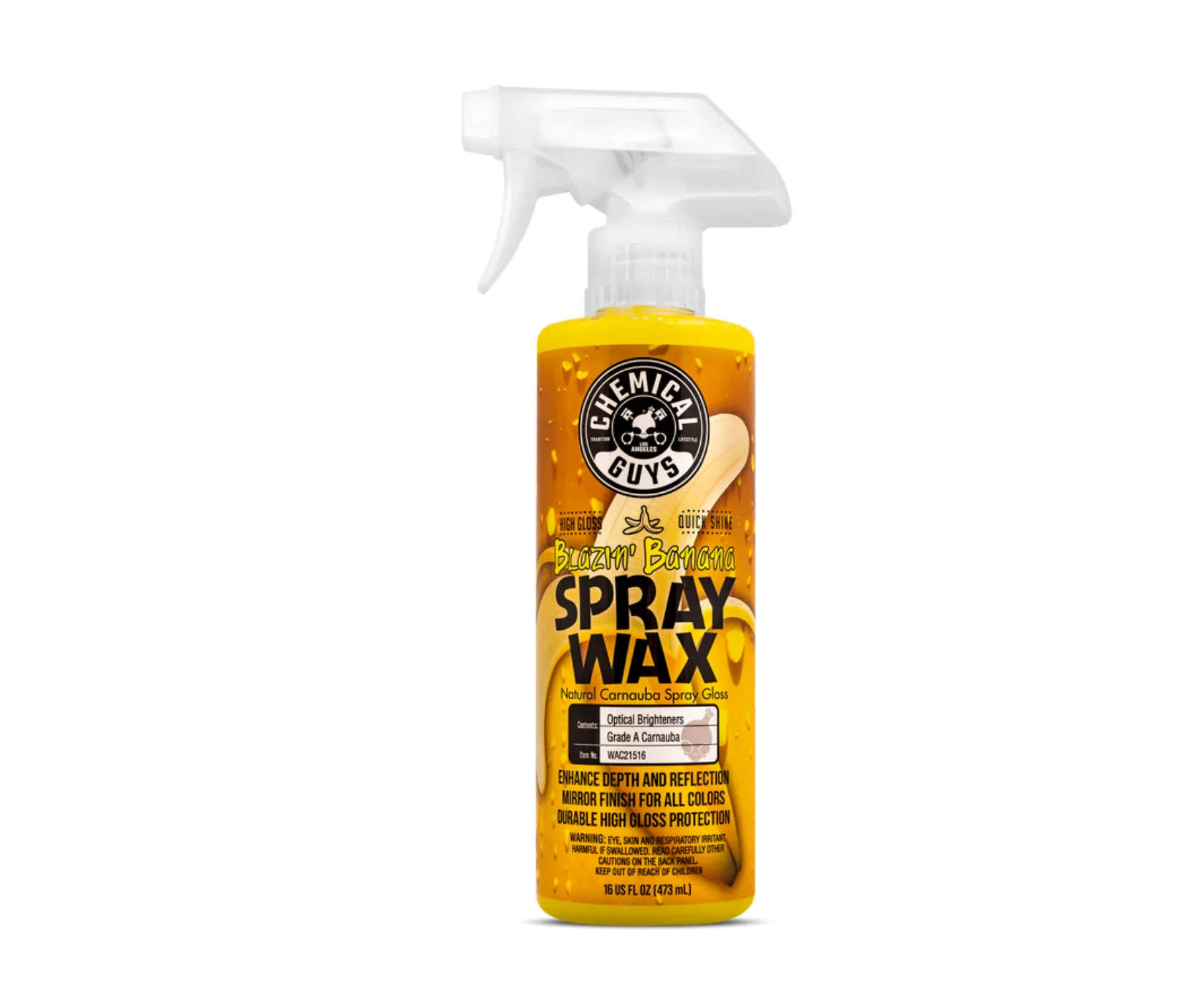 Спрей Chemical Guys Blazin' Banana Natural Carnauba Spray Wax