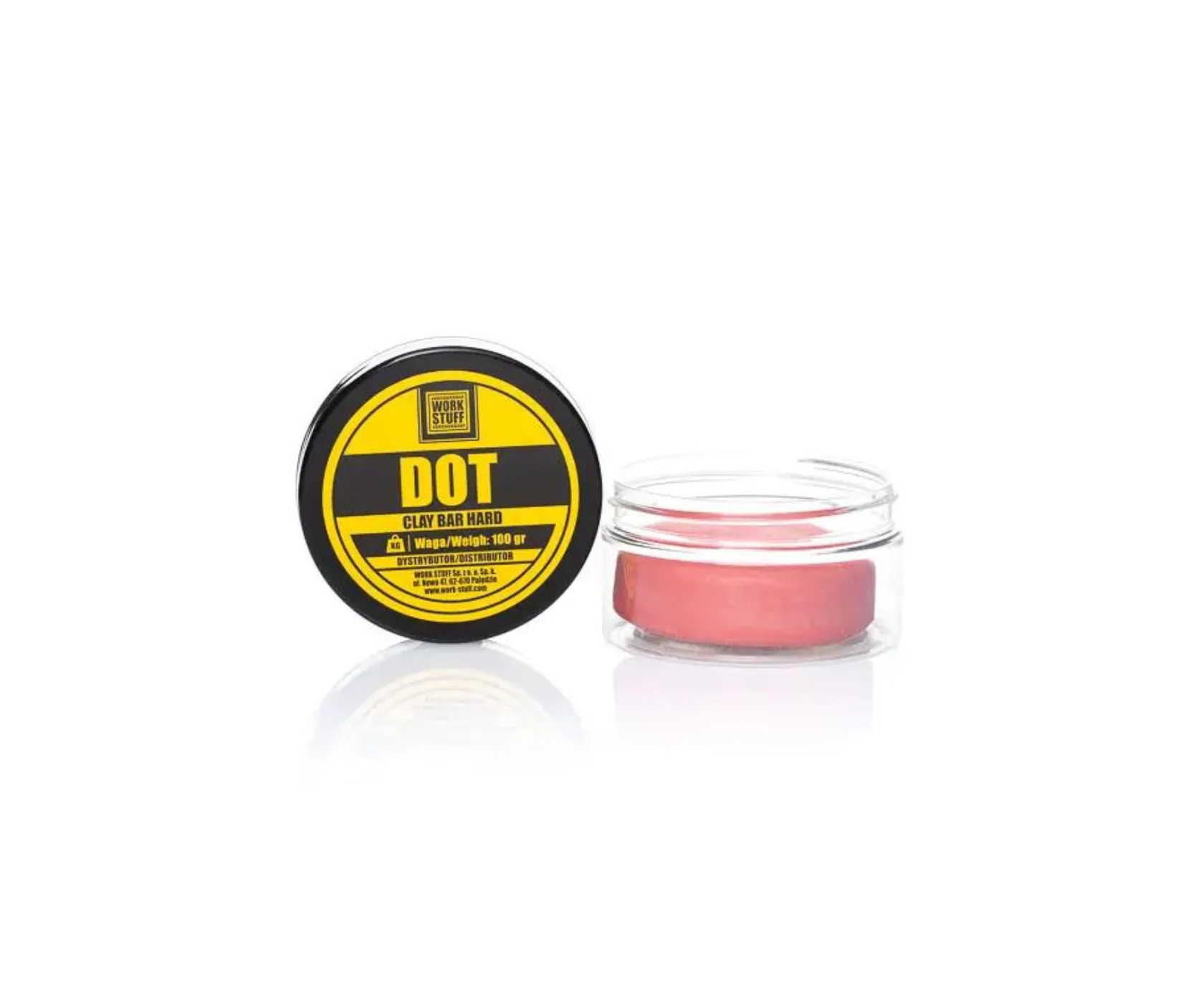 Синтетическая глина Work Stuff DOT Clay Bar Hard 100g