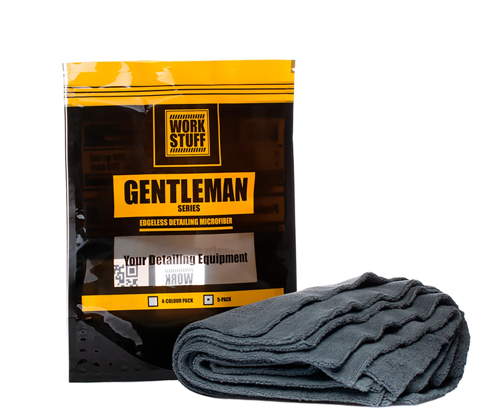 Набор микрофибр Work Stuff Gentleman Basic 5-pack Grey