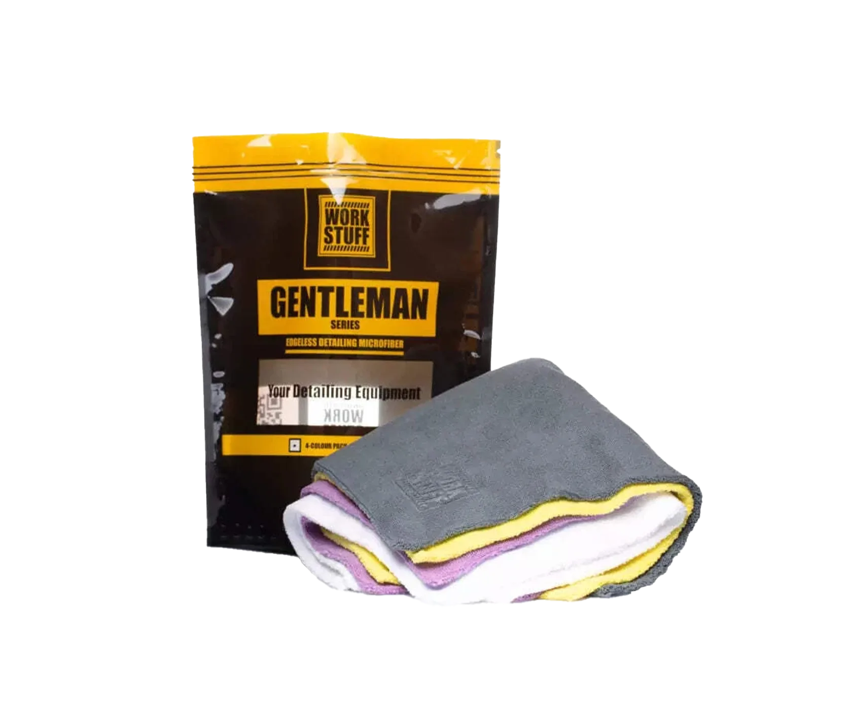 Набор микрофибр Work Stuff Gentleman Basic 4-pack