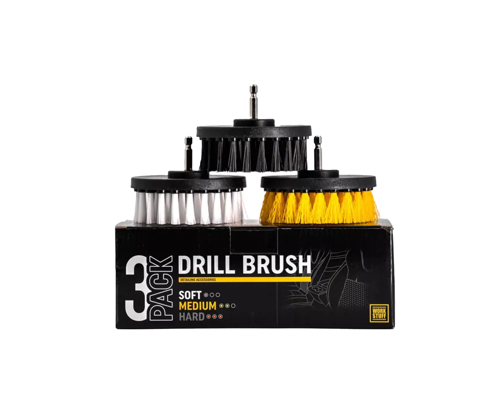 Набор щёток Work Stuff Drill Brush Kit