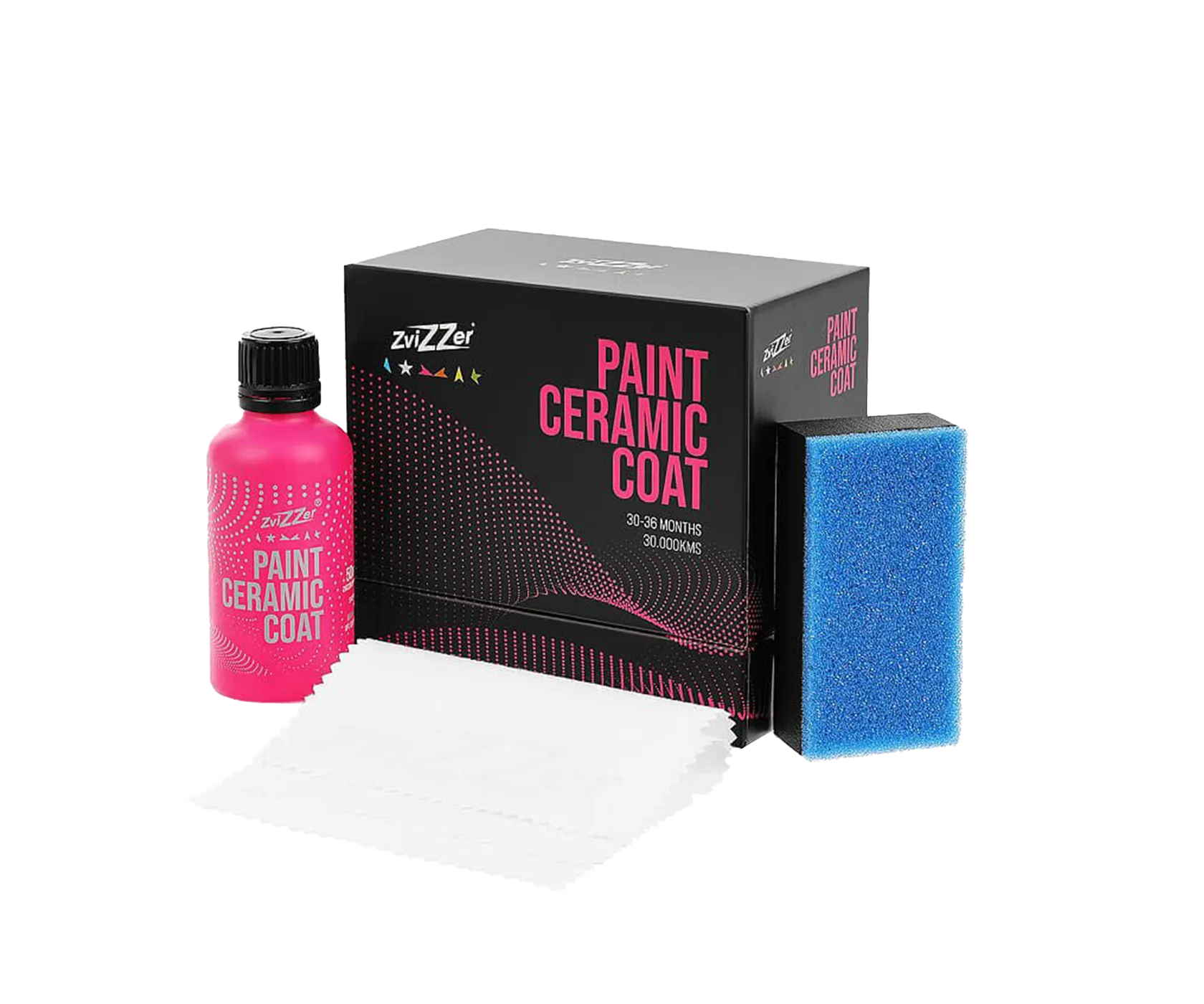 Кварц-полимерное покрытие ZviZZer Paint Ceramic Coat Kit