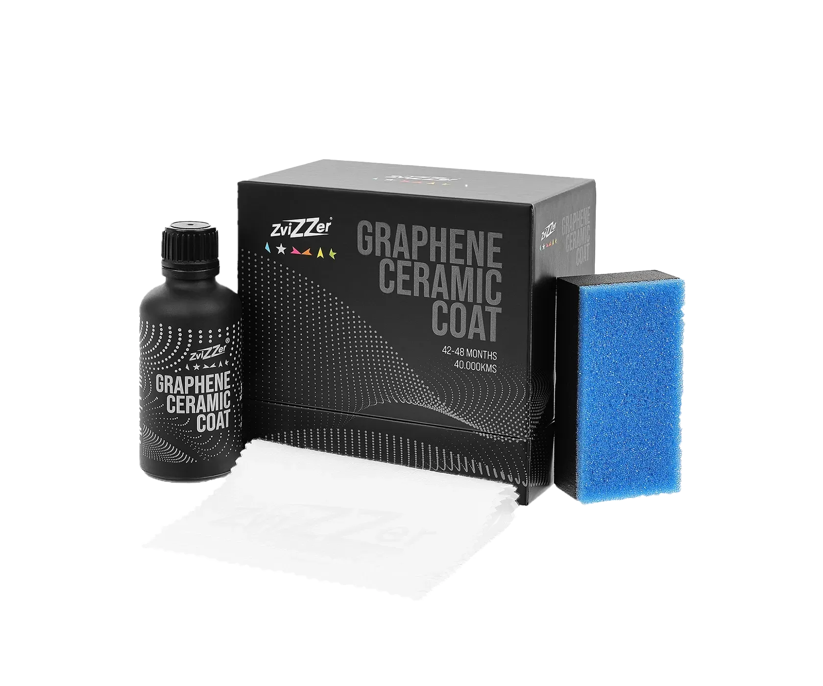 Кварцевое покрытие с графеном ZviZZer Graphene Paint Ceramic Coat Kit