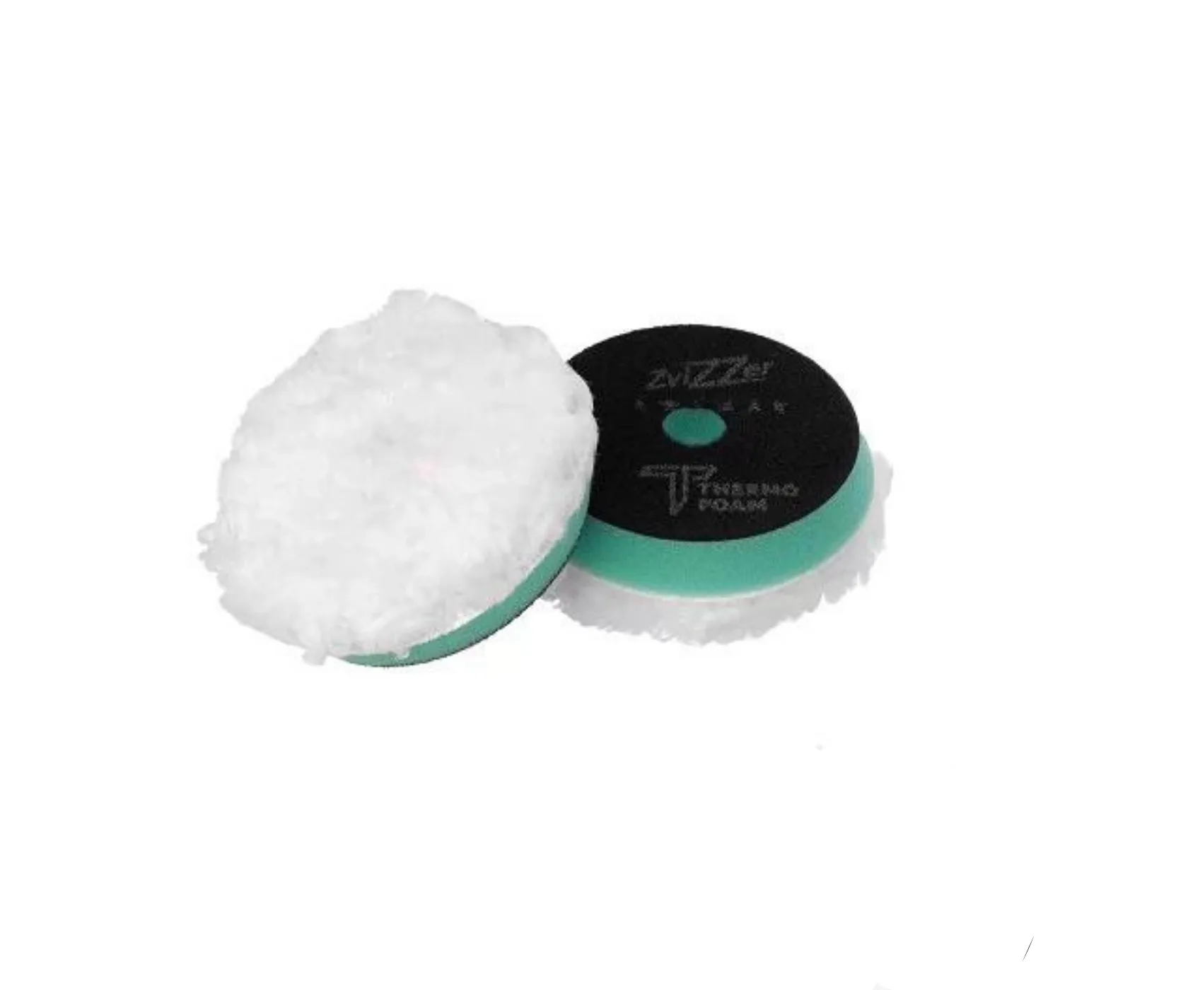 Полировальный круг ZviZZer Thermo Microfiber Pad Green for D-A Ø80 mm